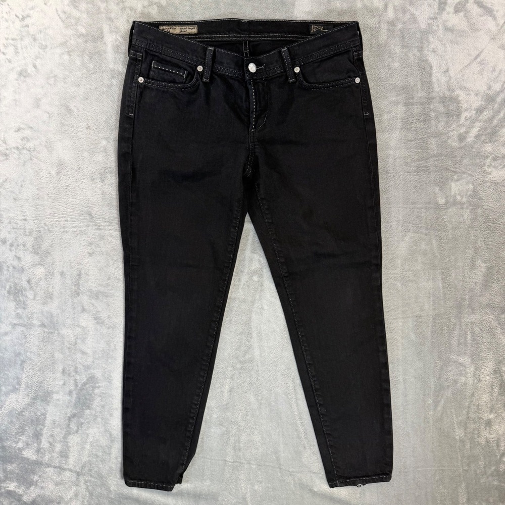 Citizens of Humanity Skinny Ankle Jeans Women's Size 29 Black Denim Pants